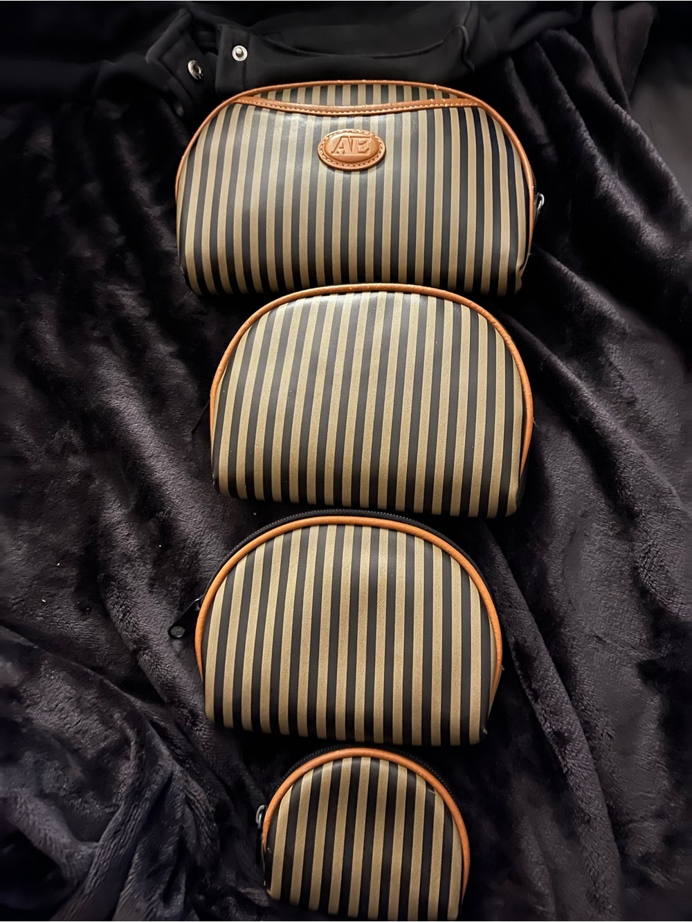 Brand New Allen Edward Bag set of 4